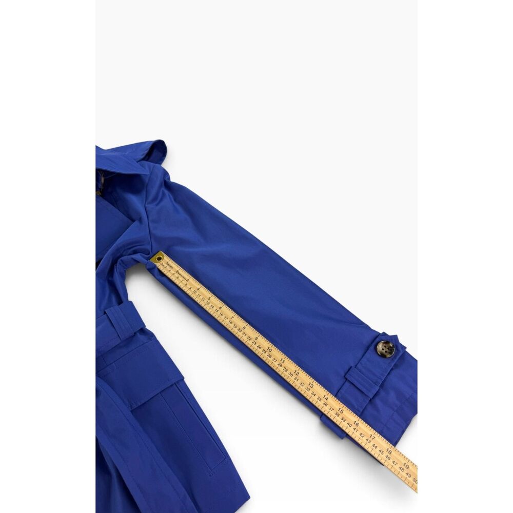 Gallery Women's Blue Short Medium Jacket - Picture 9 of 9